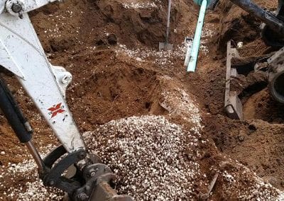 Septic tank installation